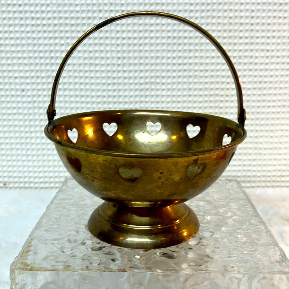 Brass basket